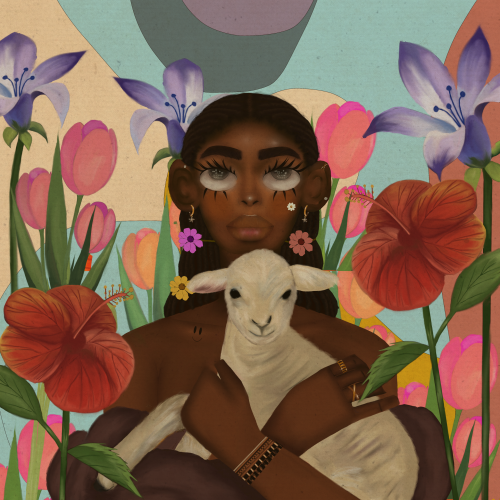 Mariam and the little lamb Mariam’s little lamb